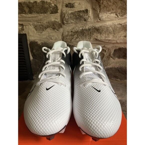 Nike Vapor Edge Speed 360 Black White Oreo Football Cleats Men Size 9 CD0082-014 - Picture 3 of 7